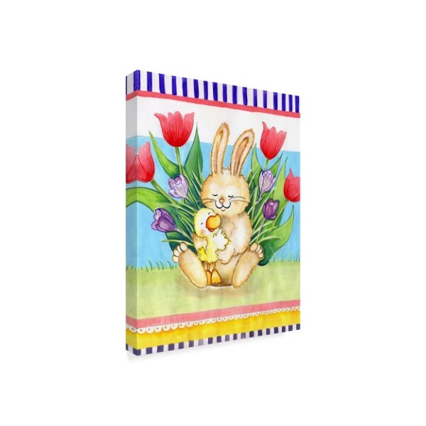 Valarie Wade 'Bunny Hugs' Canvas Art,24x32